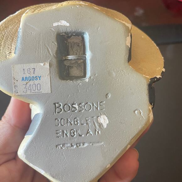 Vintage Retired Bossons Chalkware 80's Jolly Tar Congleton England Handpainted - Picture 5 of 6